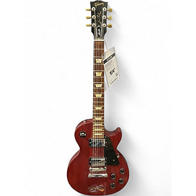 Used Gibson Les Paul Studio Red Solid Body Electric Guitar