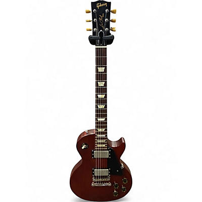 Used Gibson Les Paul Studio Satin Red Solid Body Electric Guitar