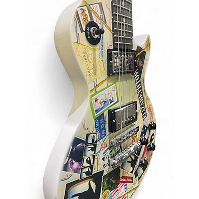 Used Gibson Les Paul Studio Satin White Solid Body Electric Guitar