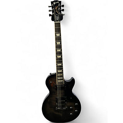 Used Gibson Les Paul Studio Session Translucent Ebony Burst Solid Body Electric Guitar