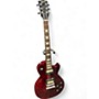 Used Gibson Les Paul Studio Trans Red Solid Body Electric Guitar Trans Red