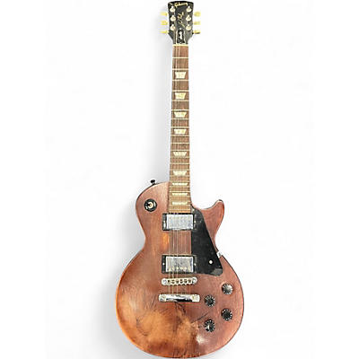 Used Gibson Les Paul Studio Worn Brown Solid Body Electric Guitar