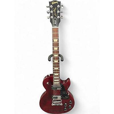 Used Gibson Les Paul Studio Worn Cherry Solid Body Electric Guitar
