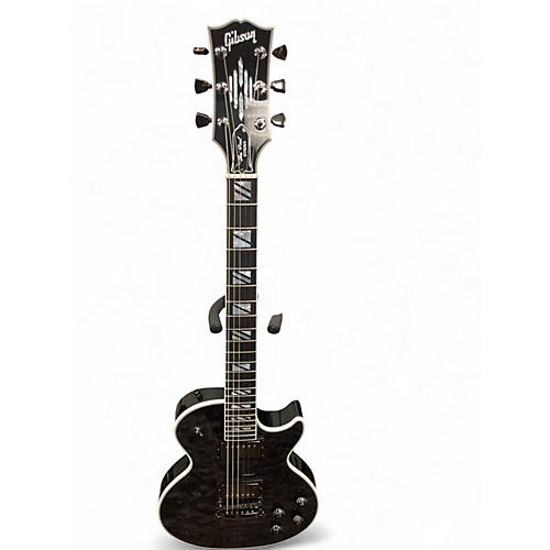 Used Gibson Les Paul Supreme AAA Quilt Top Limited Edition Sea Smoke Solid Body Electric Guitar Sea Smoke