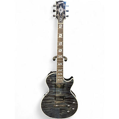 Used Gibson Les Paul Supreme GREY FLAME TOP Solid Body Electric Guitar