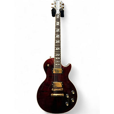 Used Gibson Les Paul Supreme Trans Red Solid Body Electric Guitar