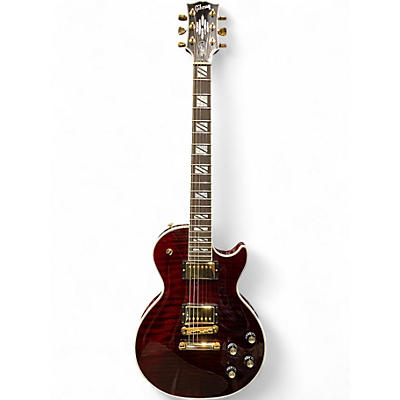 Used Gibson Les Paul Supreme Wine Red Solid Body Electric Guitar