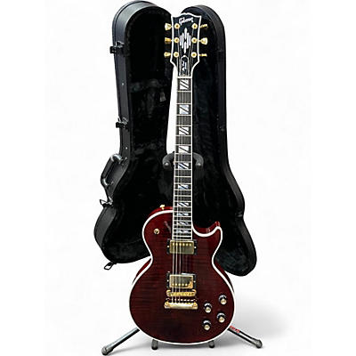Used Gibson Les Paul Supreme Wine Red Solid Body Electric Guitar