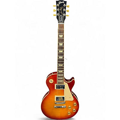 Used Gibson Les Paul Traditional Heritage Cherry Sunburst Solid Body Electric Guitar