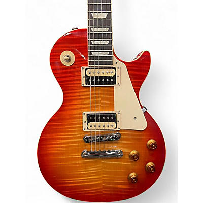 Used Gibson Les Paul Traditional PRO V Flame Top Washed Cherry Burst Solid Body Electric Guitar