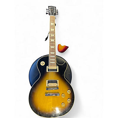 Used Gibson Les Paul Traditional Pro 2 Tone Sunburst Solid Body Electric Guitar