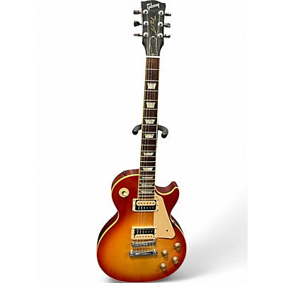 Used Gibson Les Paul Traditional Pro Cherry Sunburst Solid Body Electric Guitar