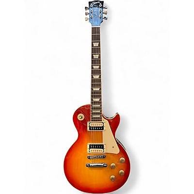 Used Gibson Les Paul Traditional Pro Cherry Sunburst Solid Body Electric Guitar