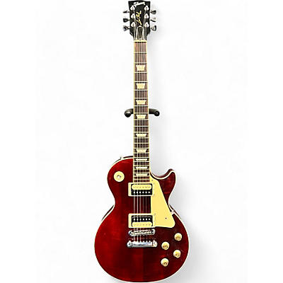 Gibson Used Gibson Les Paul Traditional Pro II Trans Red Solid Body Electric Guitar