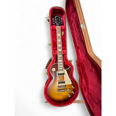 Used Gibson Les Paul Traditional Pro V 2 Tone Sunburst Solid Body Electric Guitar