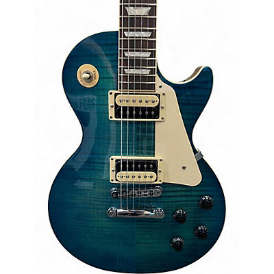 Used Gibson Les Paul Traditional Pro V Blue Burst Solid Body Electric Guitar