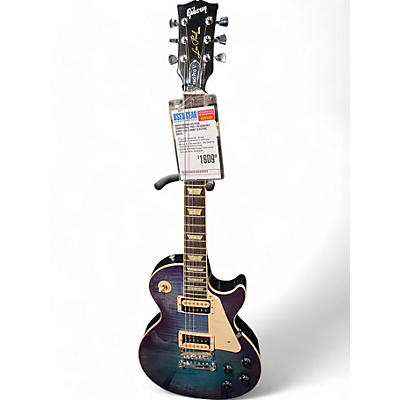 Gibson Used Gibson Les Paul Traditional Pro V Blueberry Burst Solid Body Electric Guitar