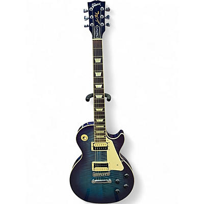 Used Gibson Les Paul Traditional Pro V Flame Top BLUEBERRY BURST Solid Body Electric Guitar