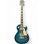 Used Gibson Les Paul Traditional Pro V Flame Top Ocean Water Perimeter Solid Body Electric Guitar Ocean Water Perimeter