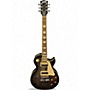 Used Gibson Les Paul Traditional Pro V Flame Top Trans Black Solid Body Electric Guitar Trans Black