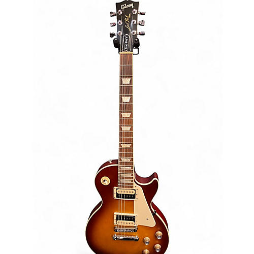 Used Gibson Les Paul Traditional Pro V Iced Tea Solid Body Electric Guitar Iced Tea
