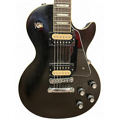Used Gibson Les Paul Traditional Pro V Satin Black Solid Body Electric Guitar