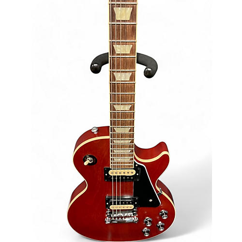 Gibson Used Gibson Les Paul Traditional Pro V Satin Cherry Solid Body Electric Guitar Satin Cherry