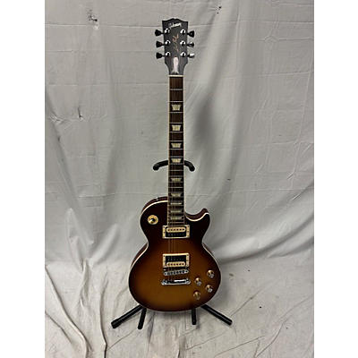 Gibson Used Gibson Les Paul Traditional Pro V Satin Iced Tea Solid Body Electric Guitar