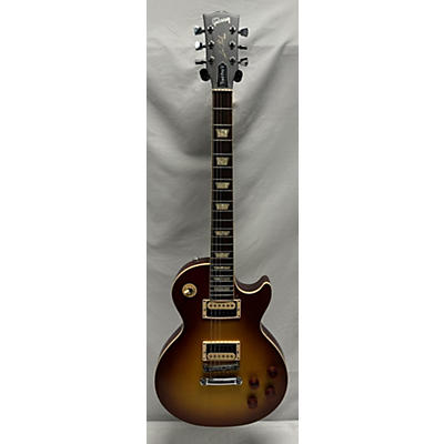 Gibson Used Gibson Les Paul Traditional Pro V Satin Top Satin Iced Tea Solid Body Electric Guitar