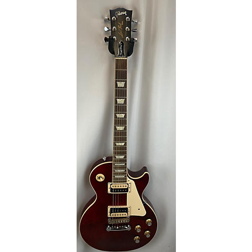 Gibson Used Gibson Les Paul Traditional Pro V Satin Top Satin Red Solid Body Electric Guitar Satin Red