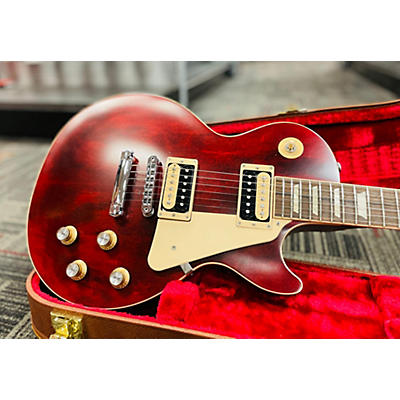 Gibson Used Gibson Les Paul Traditional Pro V Satin Top Wine Red Solid Body Electric Guitar