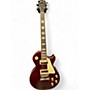 Used Gibson Les Paul Traditional Pro V Satin Top Wine Red Solid Body Electric Guitar Wine Red