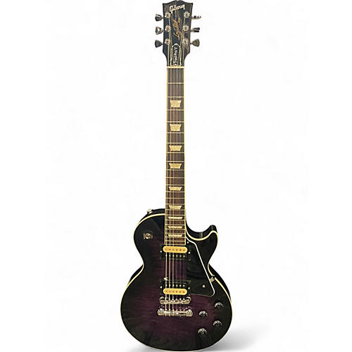 Used Gibson Les Paul Traditional Pro V Trans Purple Solid Body Electric Guitar Trans Purple