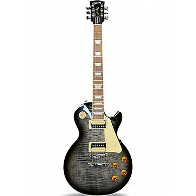 Used Gibson Les Paul Traditional Pro V Transparent Ebony Burst Solid Body Electric Guitar