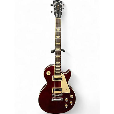 Used Gibson Les Paul Traditional Pro V Wine Red Solid Body Electric Guitar