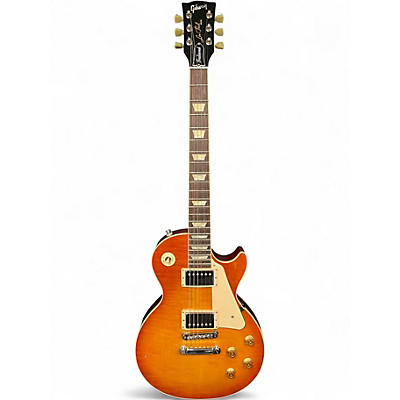 Used Gibson Les Paul Traditional Tea Burst Solid Body Electric Guitar