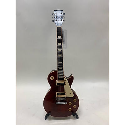 Gibson Used Gibson Les Paul Traditional Trans Red Solid Body Electric Guitar