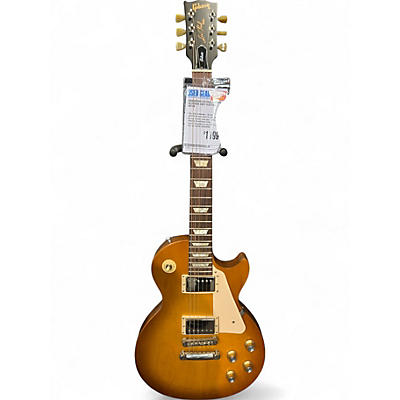 Used Gibson Les Paul Tribute Gold Solid Body Electric Guitar