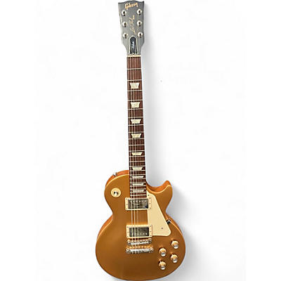 Used Gibson Les Paul Tribute Gold Solid Body Electric Guitar