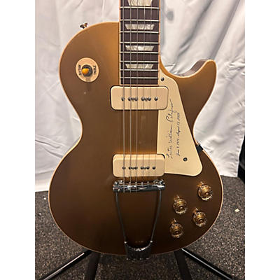 Gibson Used Gibson Les Paul Tribute Gold Top Solid Body Electric Guitar