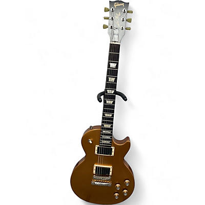 Used Gibson Les Paul Tribute Gold Top Solid Body Electric Guitar