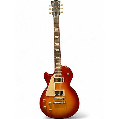 Used Gibson Les Paul Tribute Left Handed Cherry Sunburst Solid Body Electric Guitar