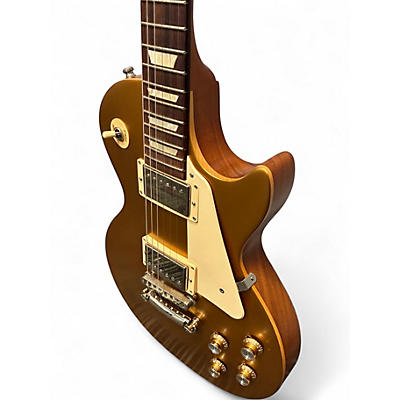 Used Gibson Les Paul Tribute Metallic Gold Solid Body Electric Guitar