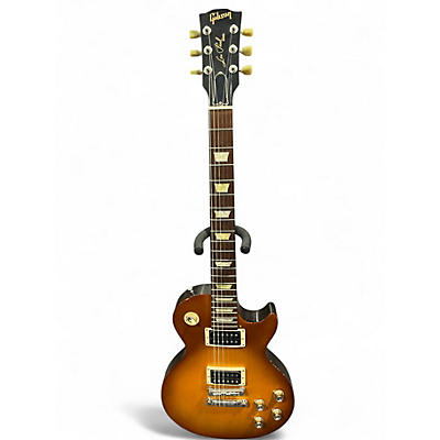 Used Gibson Les Paul Tribute Sunburst Solid Body Electric Guitar