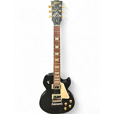 Used Gibson Les Paul Tribute plus Black Solid Body Electric Guitar