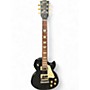 Used Gibson Les Paul Tribute plus Black Solid Body Electric Guitar Black