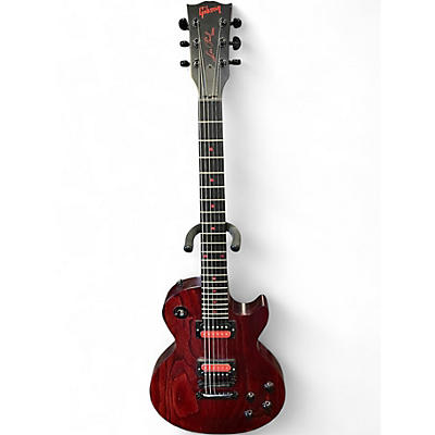 Used Gibson Les Paul Voodoo Red Solid Body Electric Guitar