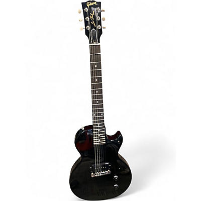 Used Gibson Les Paul jr Black Solid Body Electric Guitar