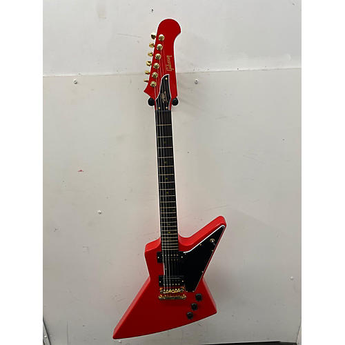 Gibson Used Gibson Lzzy Hale Explorerbird Cardinal Red Solid Body Electric Guitar cardinal red