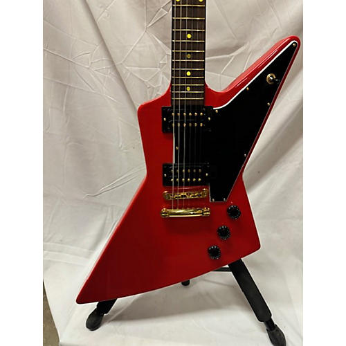 Gibson Used Gibson Lzzy Hale Signature Explorerbird Cardinal Red Solid Body Electric Guitar cardinal red